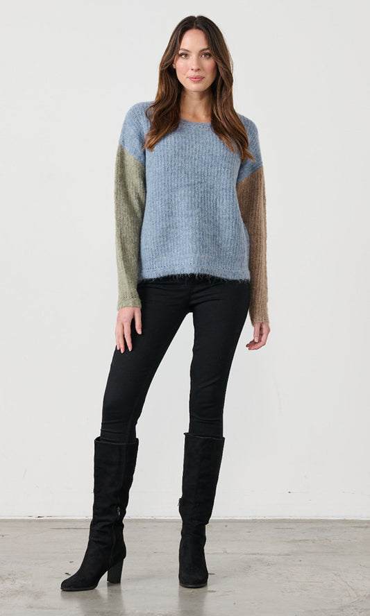 CONNIE- Contrast Knit