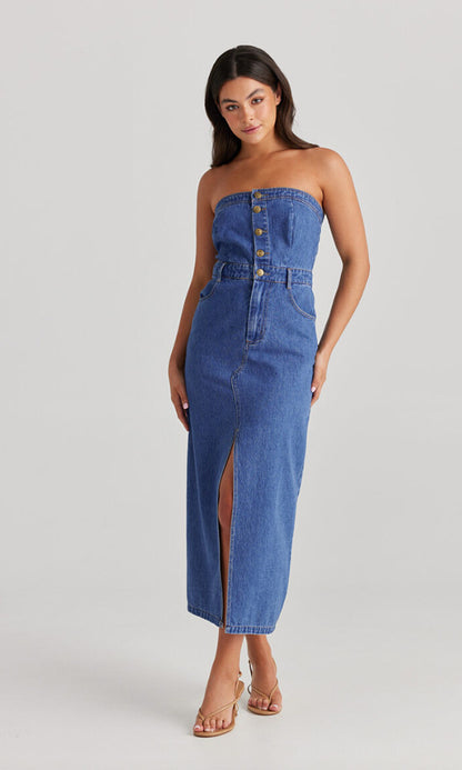 daisy says caora dress denim
