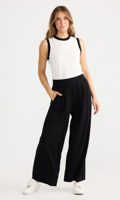ETTA- Palazzo Knit Pants