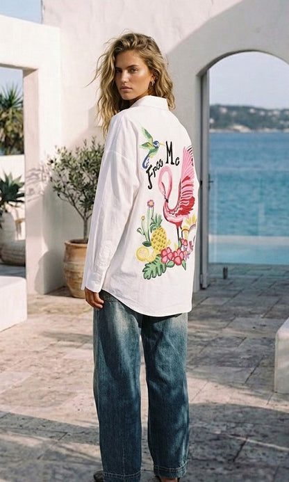 FLAMINGO- Free Me Overshirt