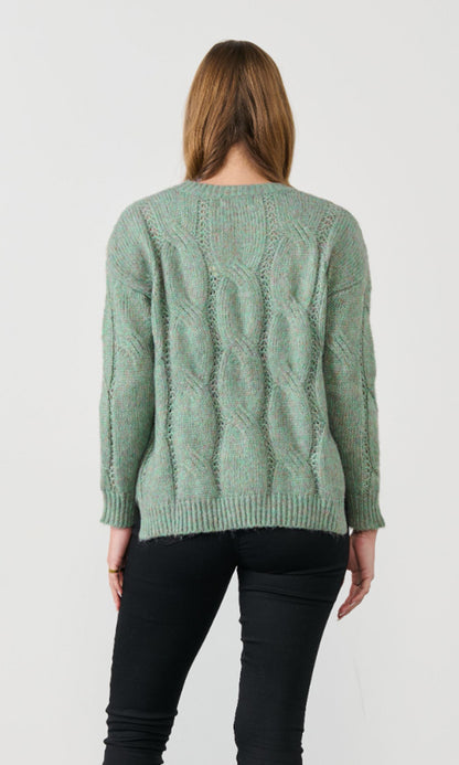 CAB- Cable Knit Jumper