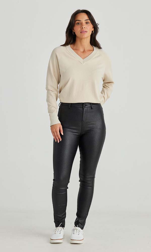 BRAVE AND TRUE HUNTER METALLIC JEANS