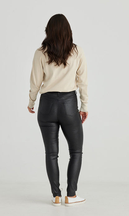 HUNT- Metallic Jeans