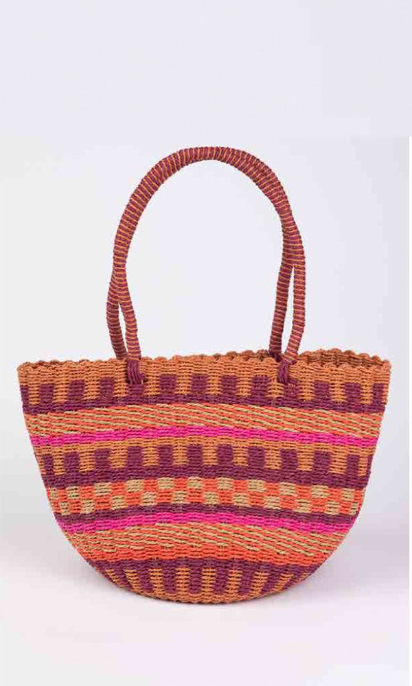 FLAMENCO- Stripe Basket