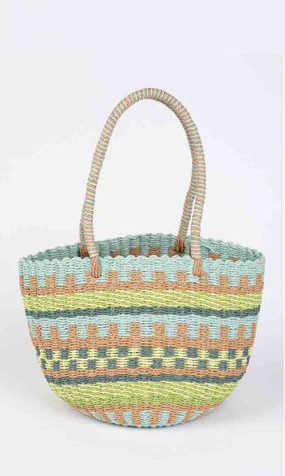 FLAMENCO- Stripe Basket