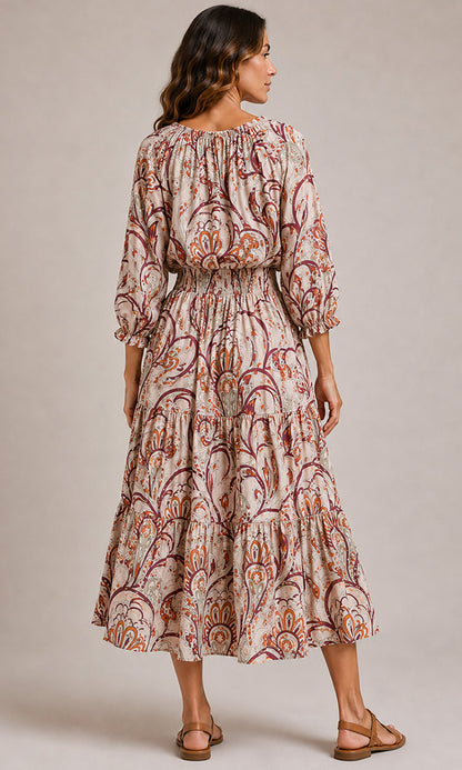 LOVE- Embellished Midi