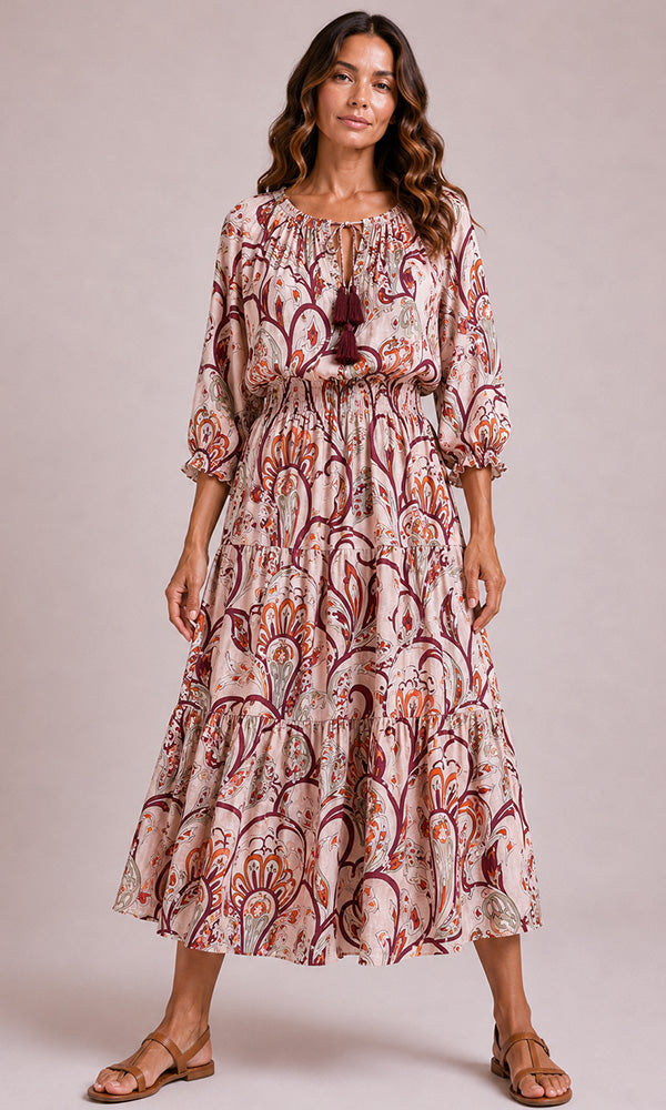 LOVE- Embellished Midi
