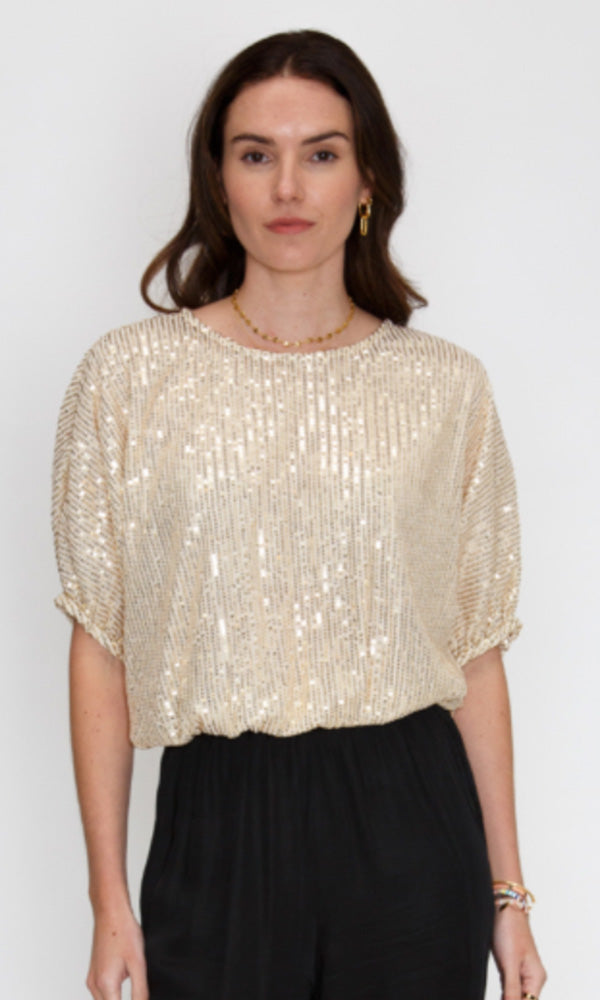 MONACO- Sequin Top