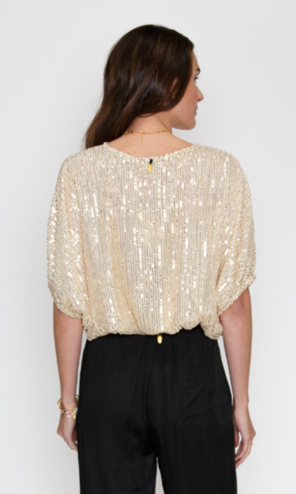 MONACO- Sequin Top