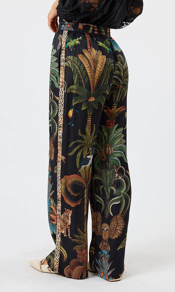 CHEETAH- Printed Pants