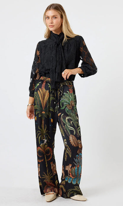 CHEETAH- Printed Pants