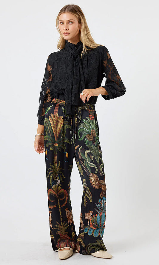 CHEETAH- Printed Pants