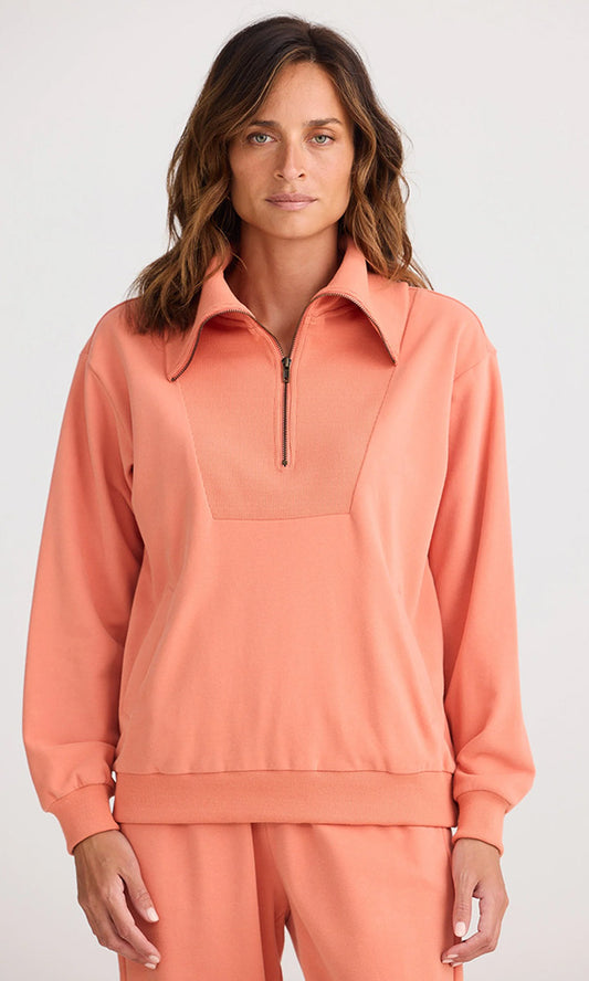 SERENITY- Zip Sweat