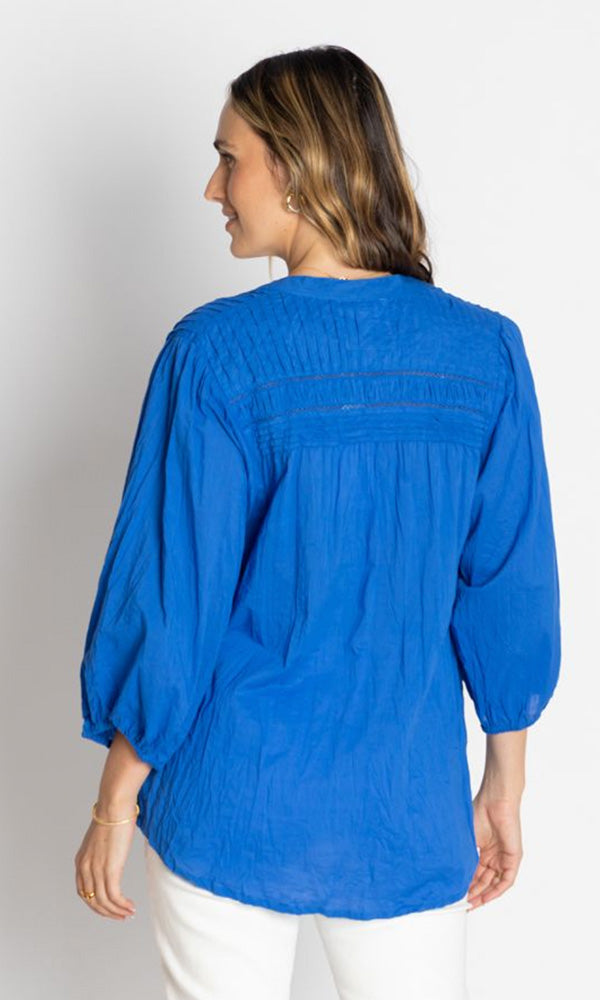 SHAY- Pleated Shirt