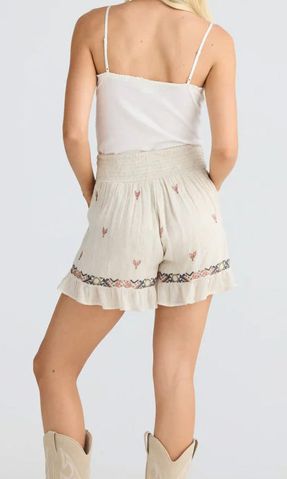 ITHIKA- Embroidered Short