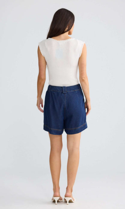 BARRY- Denim Short