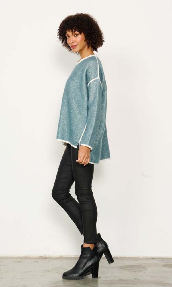 SPLIT- Contrast Jumper