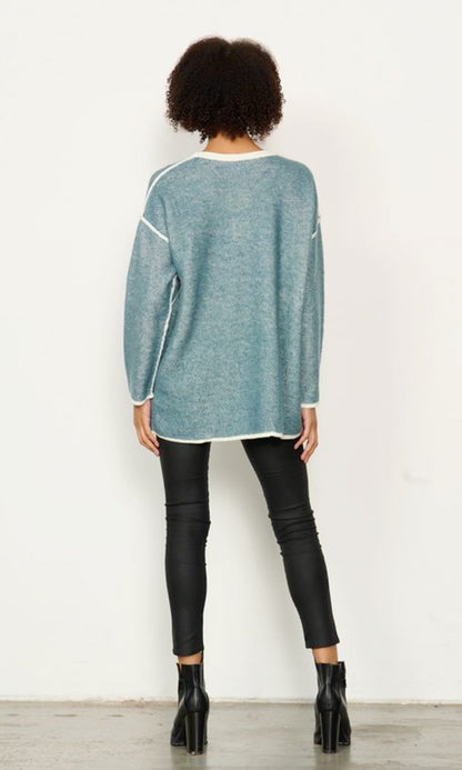 SPLIT- Contrast Jumper