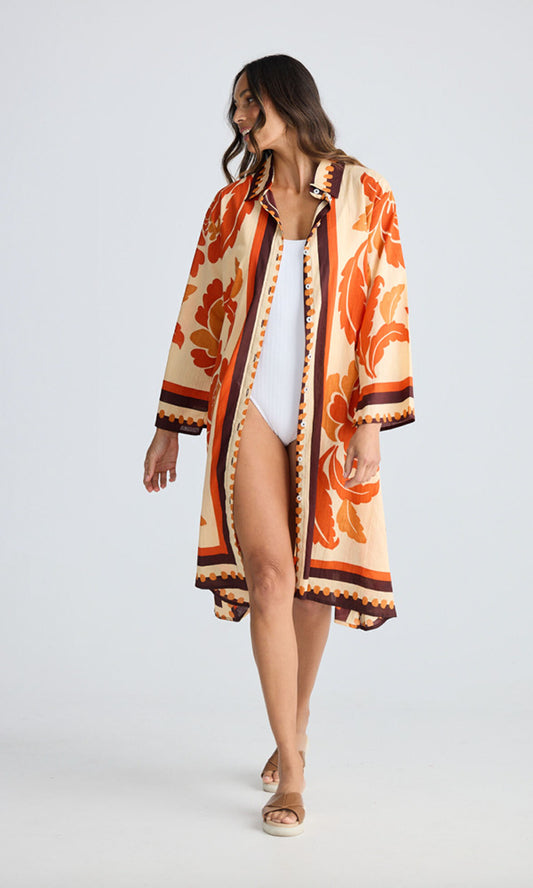 STELLA- Tuscan Shirtdress