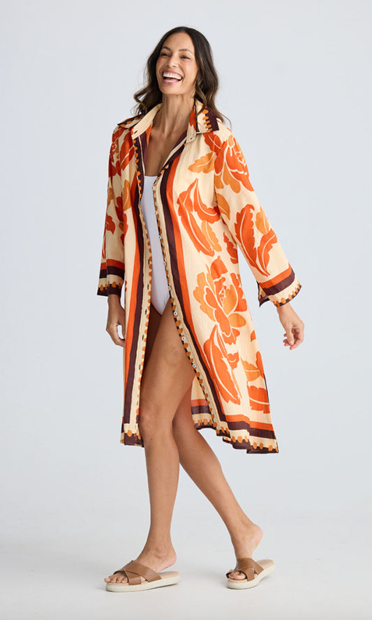 STELLA- Tuscan Shirtdress