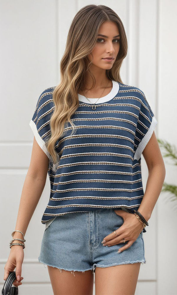 VALERIE- Stripe Knit