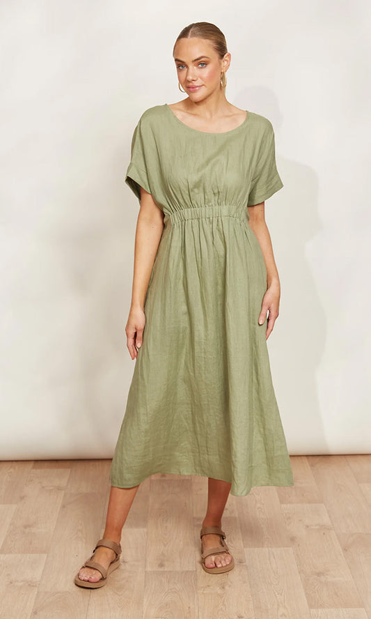 BONJOUR- Linen Dress