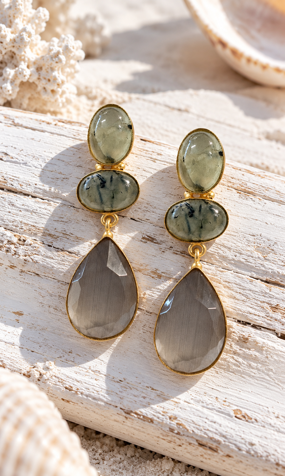 MOSS- Stud Earring