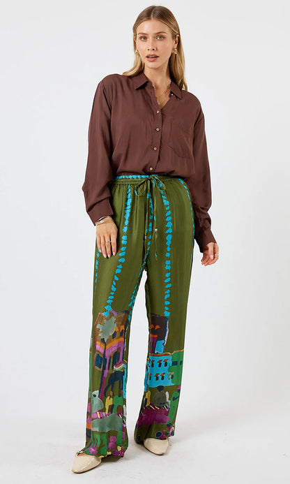 SURREY-Printed Pants