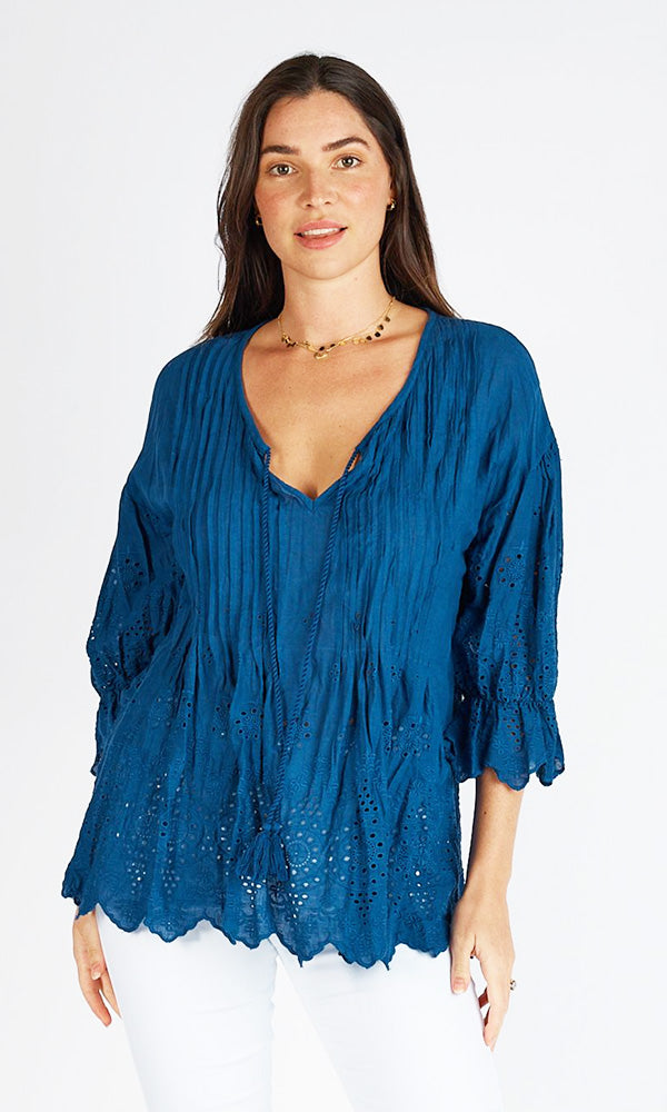 TAY- Pleated Top