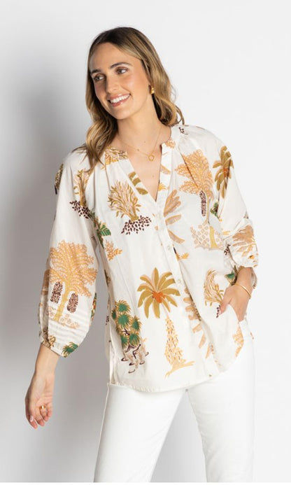 AMRITA- Printed Shirt