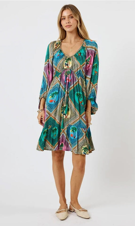 DIANE- Tie Dress