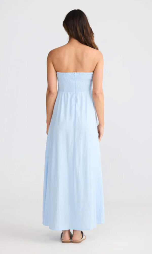 ADELIA- Strapless Maxi
