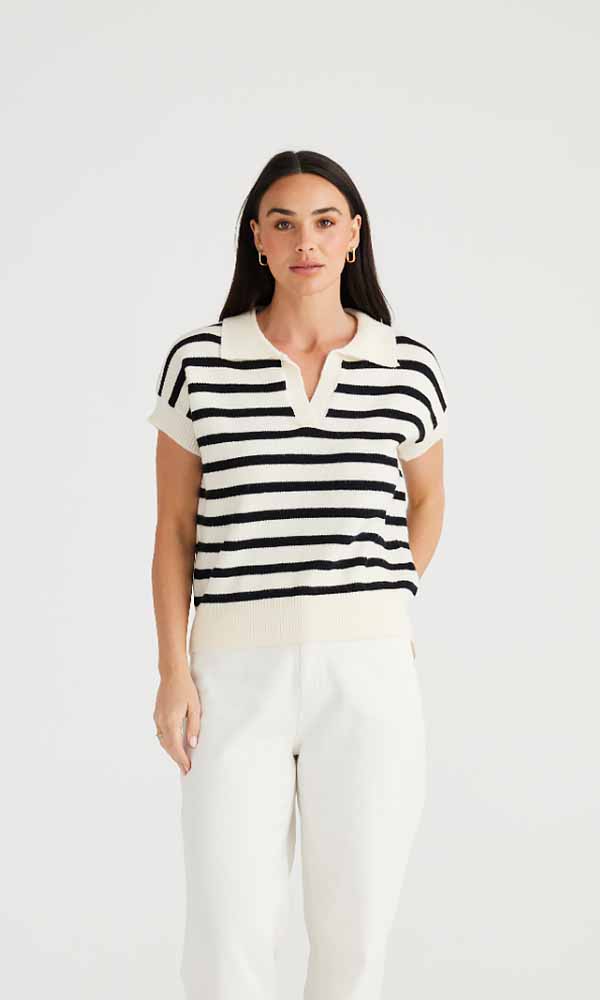 ANGE- Stripe Knit