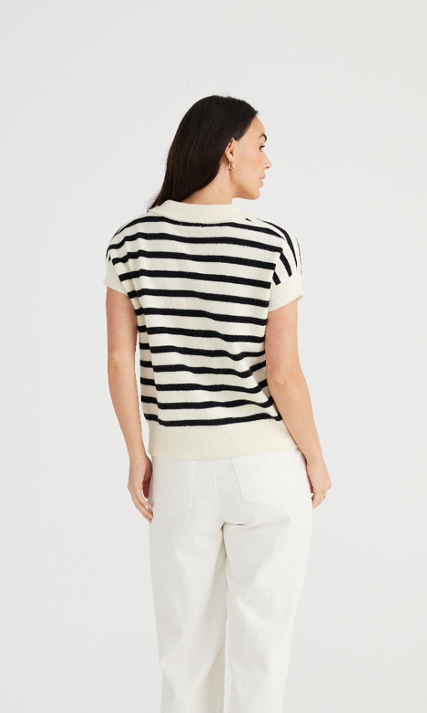 ANGE- Stripe Knit