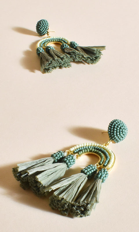 ARCHIE- Tassel Earrings