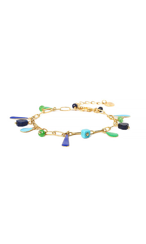 ARIANE-Multi Dangles Bracelet