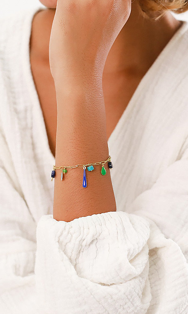 ARIANE-Multi Dangles Bracelet