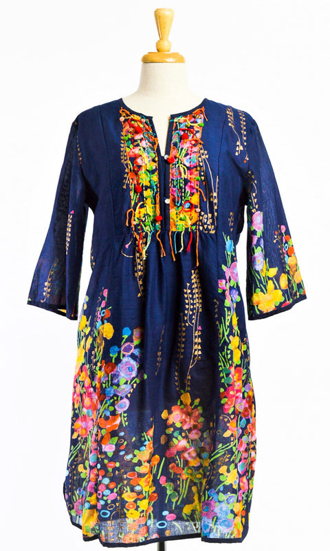 BANGA- Pintuck Dress