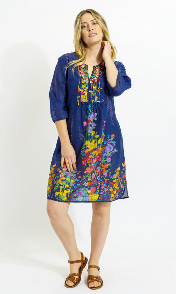 BANGA- Pintuck Dress