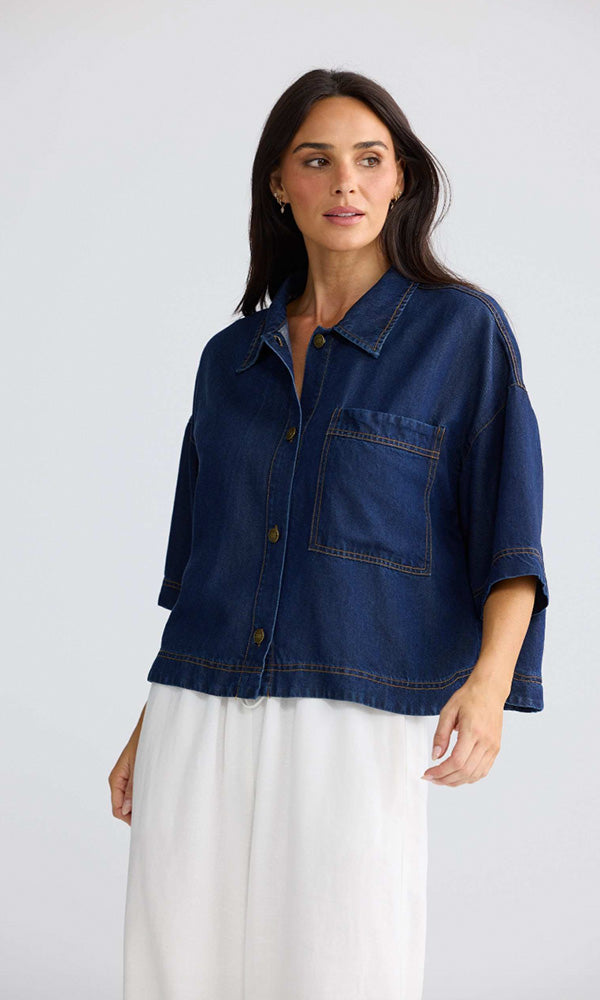 BARRY- Denim Shirt