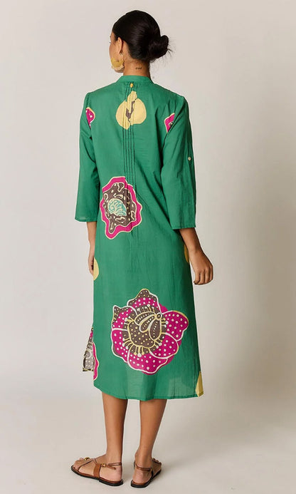 BATIK- Midi Shirtdress