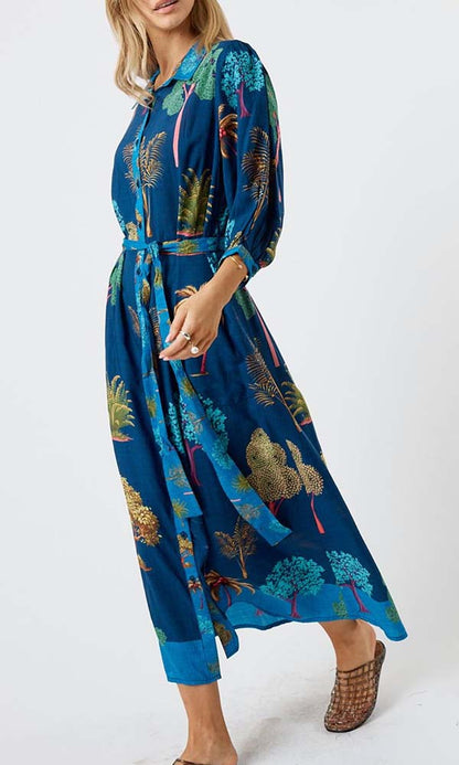 WANDER- Floral Midi