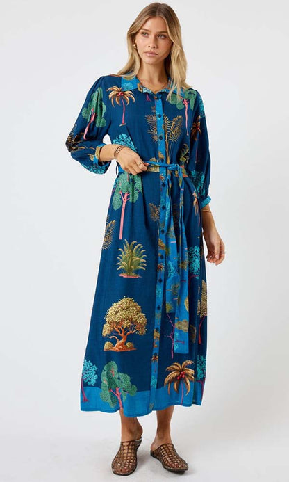 WANDER- Floral Midi