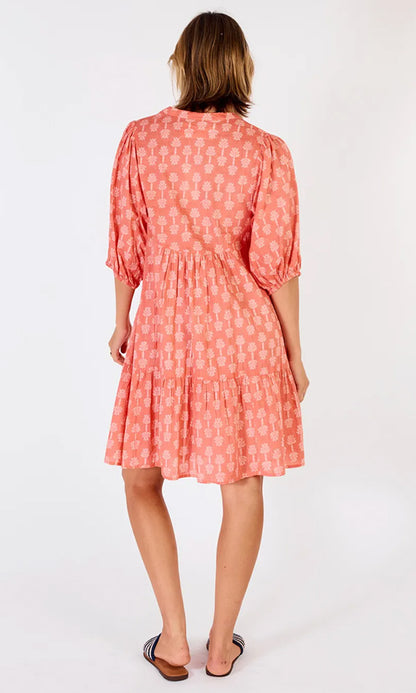 CALGA- Cotton Print Dress