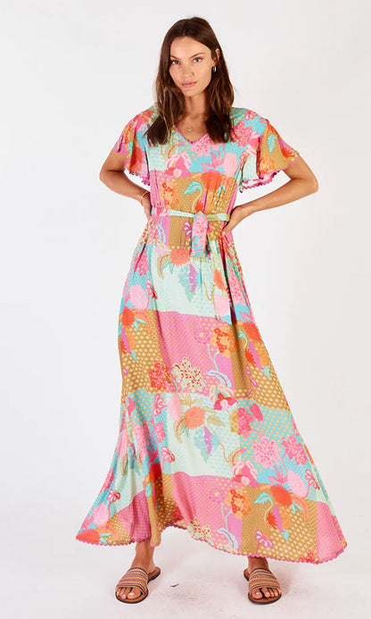 CAMAR- Patchwork Maxi