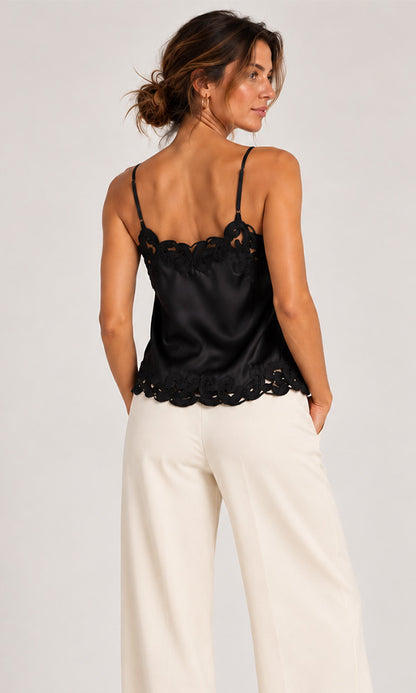 MILA- Lace Detail Cami