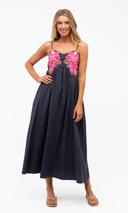 CASA- Embroidered Dress