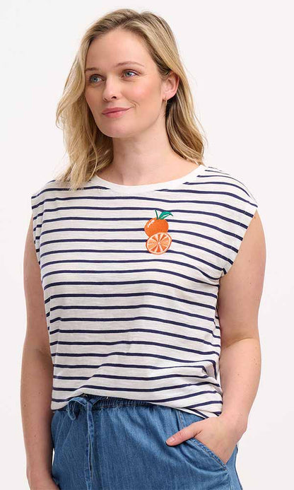 CHRISSY- Relaxed Tank Tee