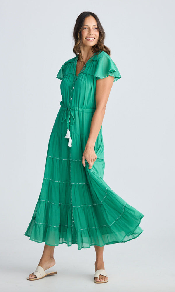 DELLI- Tiered Maxi