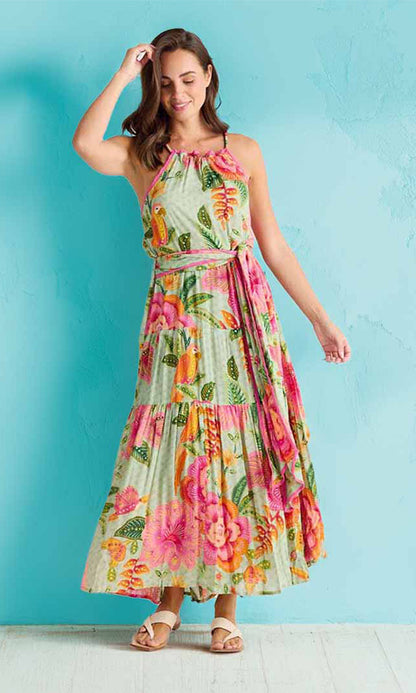 PINA- Floral Maxi